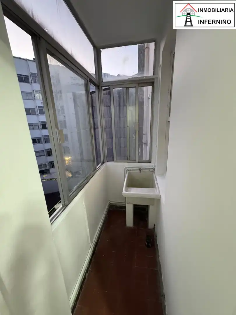 Terrasse von Wohnung zum Verkauf in Ferrol mit Abstellraum und Balkon