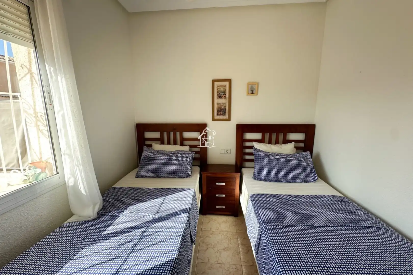 Dormitori de Casa o xalet de lloguer en Rojales amb Aire condicionat, Jardí privat i Terrassa