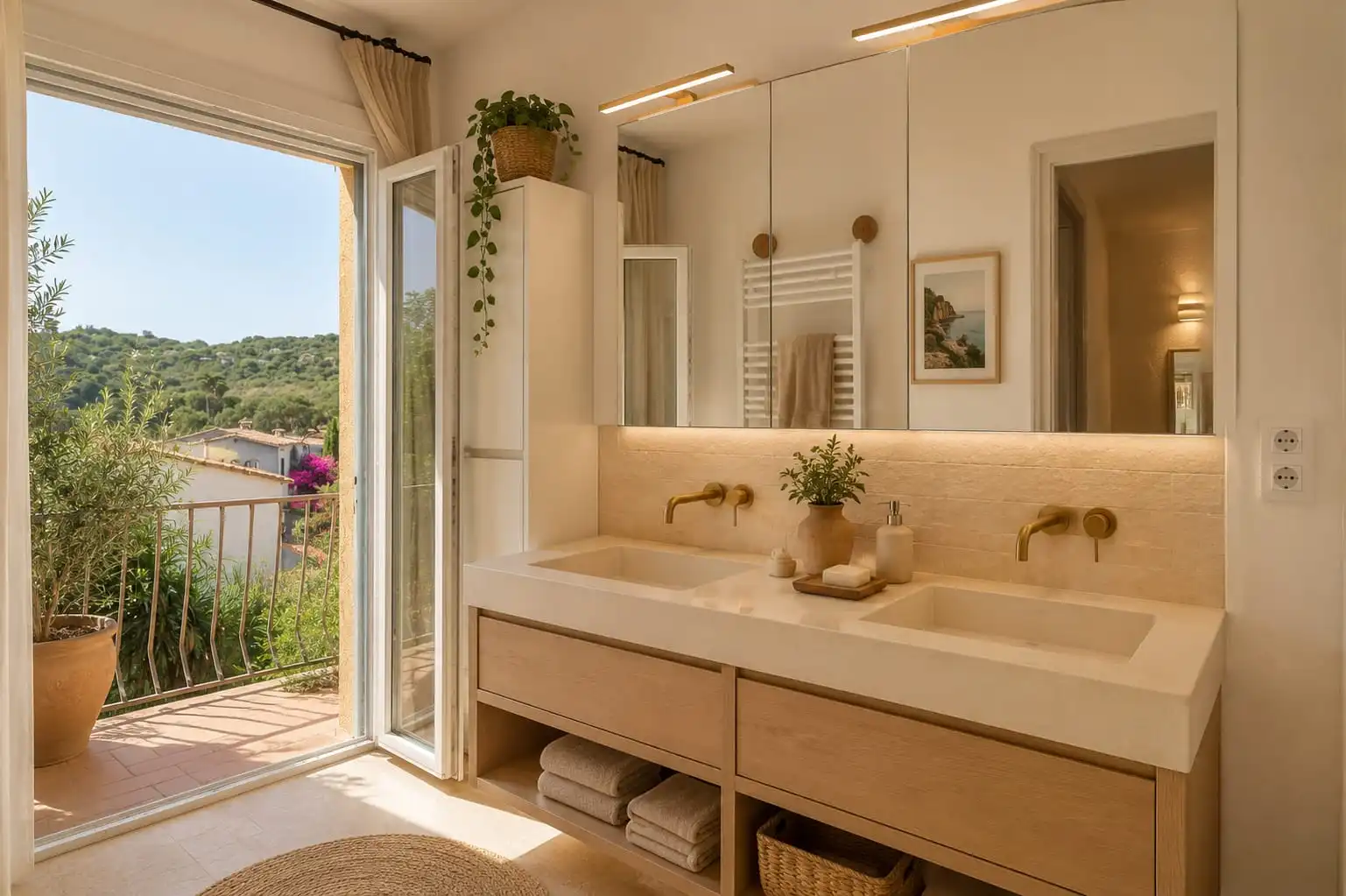 Baño de Casa o chalet en venta en Calonge i Sant Antoni con Jardín privado, Parquet y Terraza