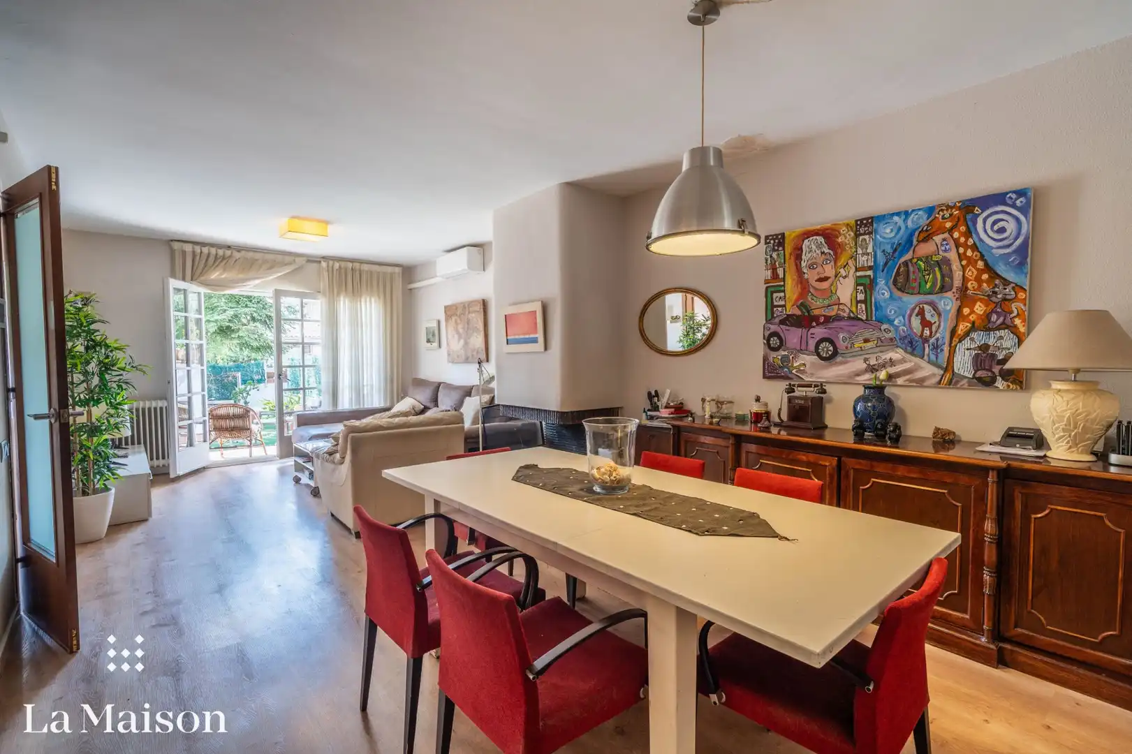 Comedor de Casa o chalet en venta en Premià de Mar con Calefacción, Jardín privado y Parquet