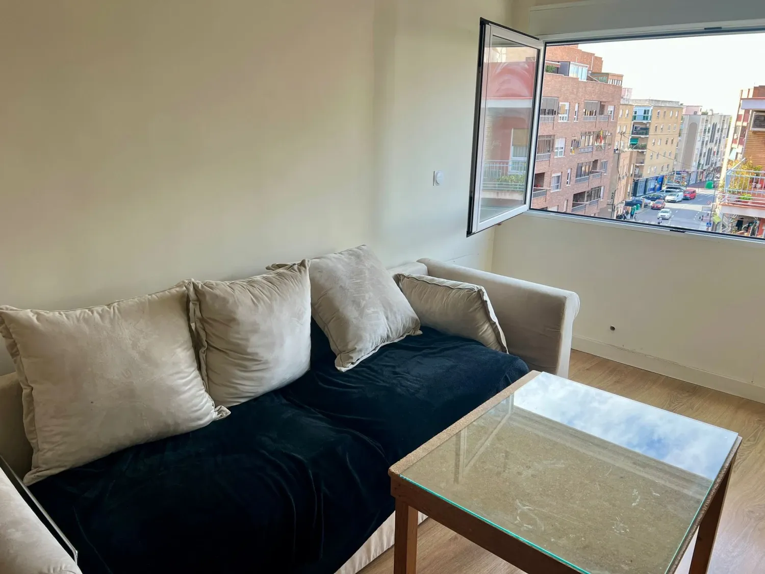 Living room of Flat for sale in  Murcia Capital  with Air Conditioner, Heating and Storage room