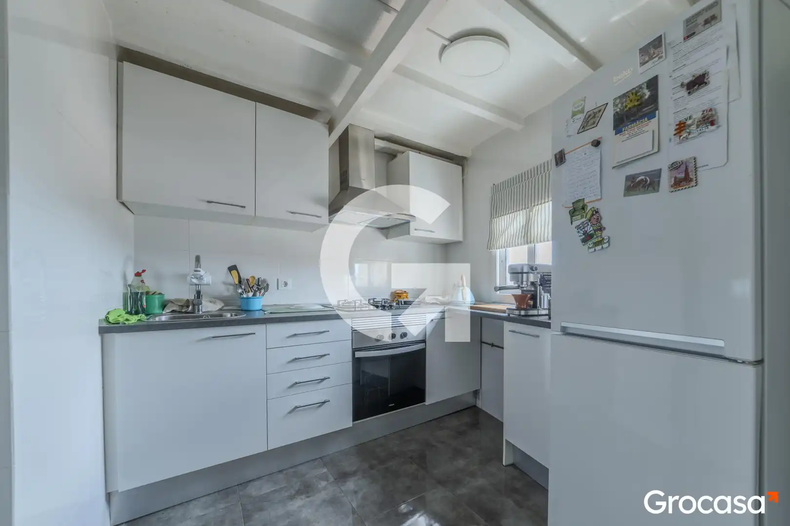 Kitchen of Houses for sale in  Barcelona Capital  with Terrace and Balcony