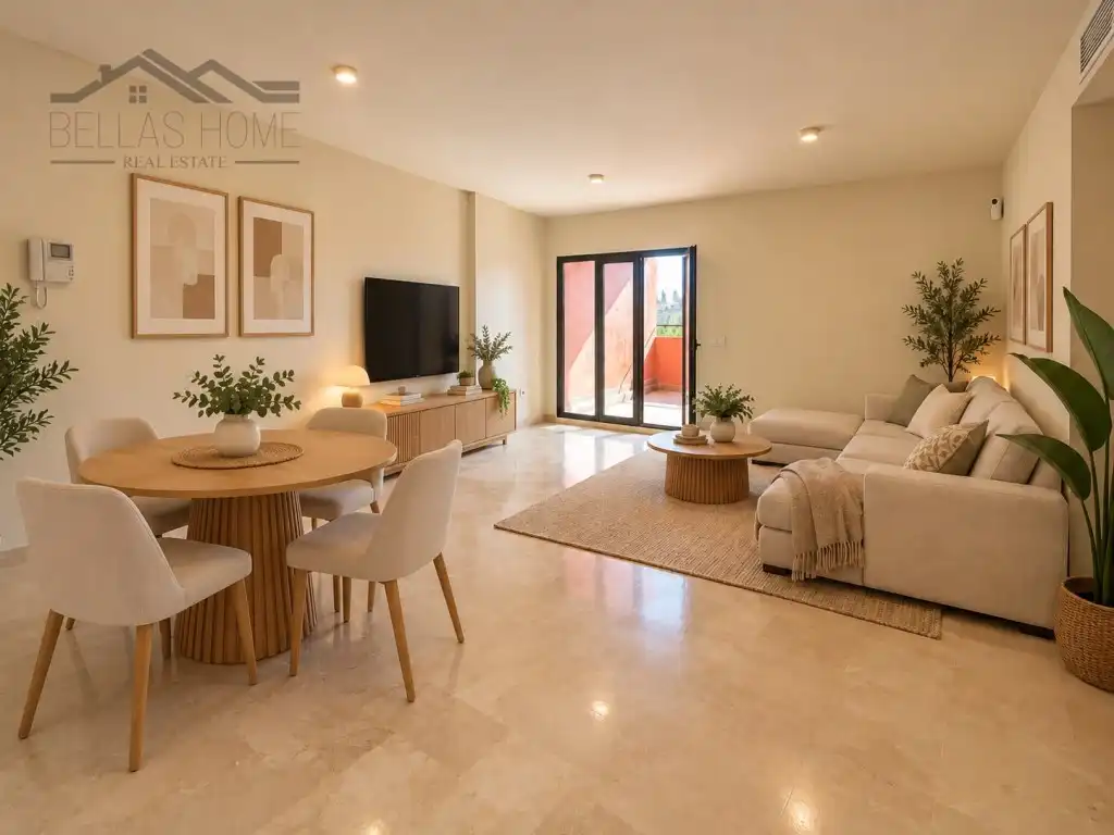 Living room of Flat for sale in Estepona Pueblo