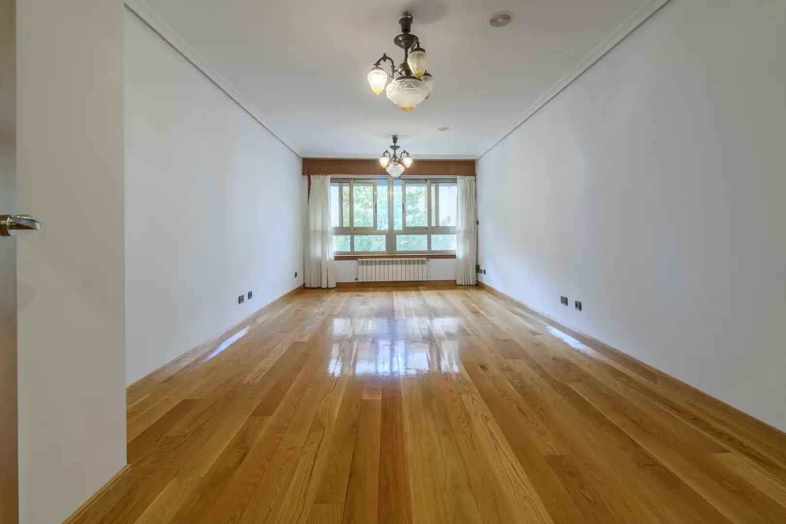 Sala de estar de Piso en venta en A Coruña Capital  con Terraza
