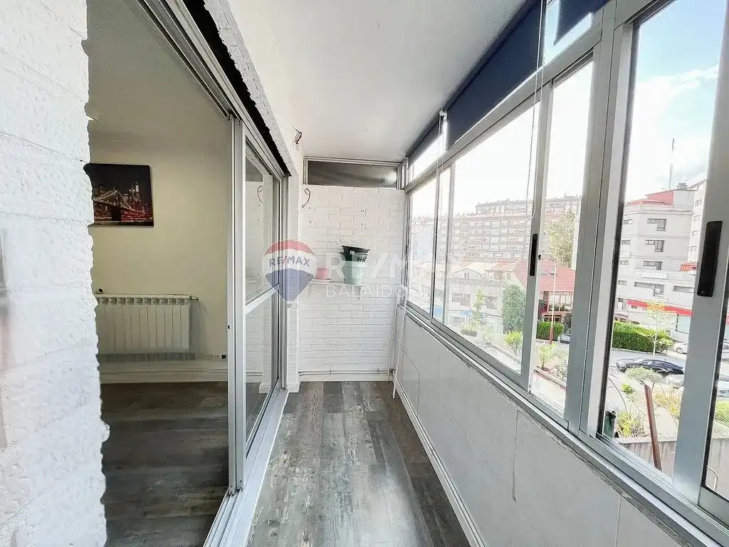 Balcony of Flat for sale in Vigo   with Heating, Terrace and Storage room