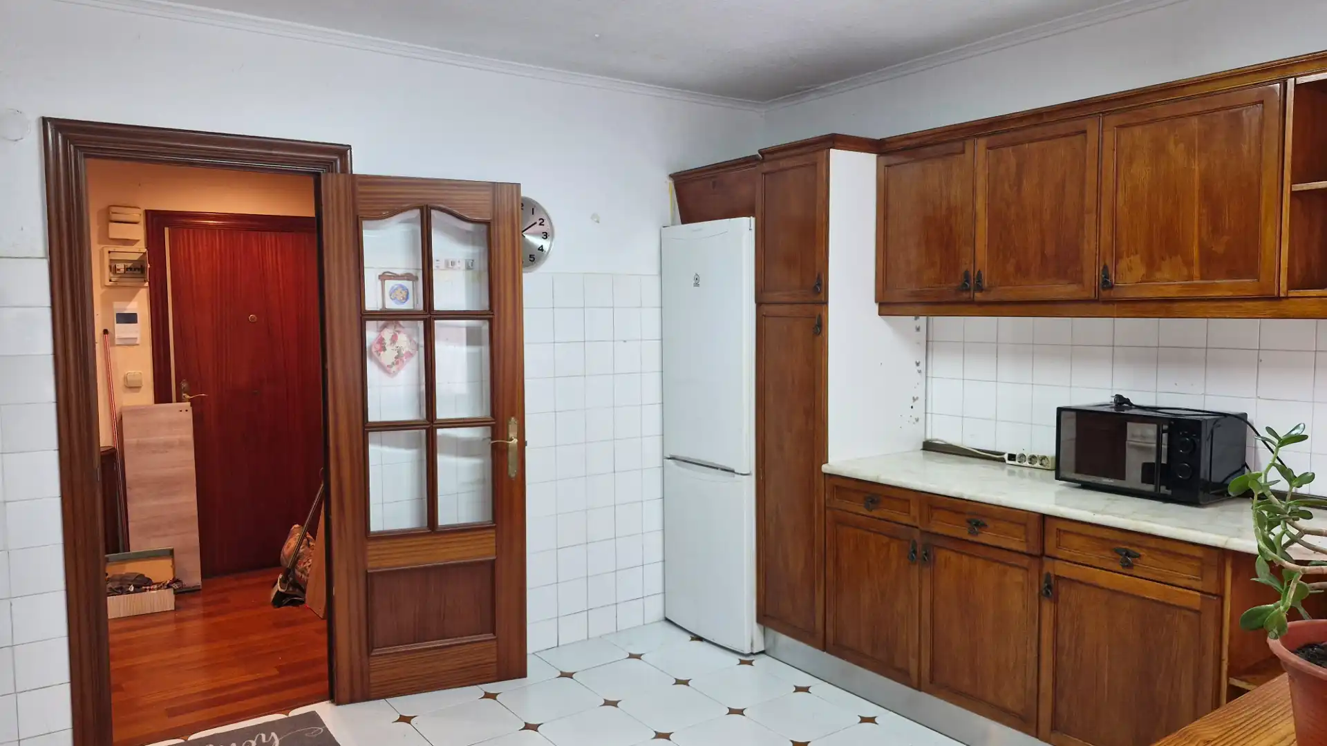Cuina de Pis en venda en Bilbao  amb Calefacció, Parquet i Moblat