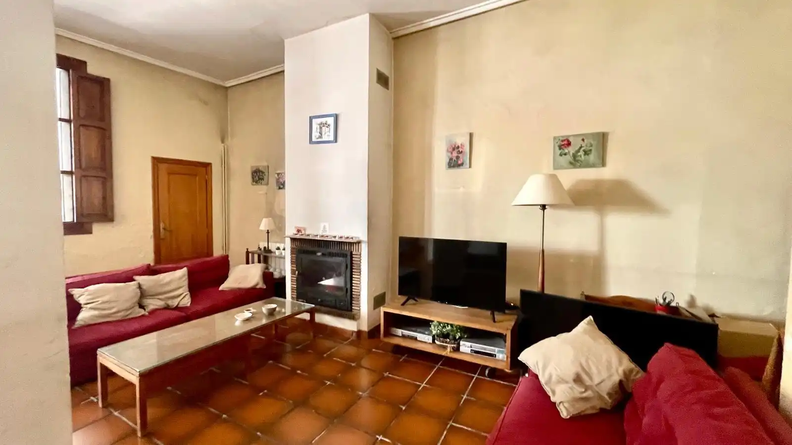 Sala de estar de Casa o chalet en venta en Rocafort con Jardín privado y Trastero