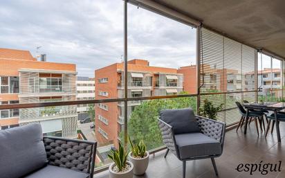 Terrace of Flat for sale in Sant Cugat del Vallès  with Air Conditioner, Heating and Parquet flooring