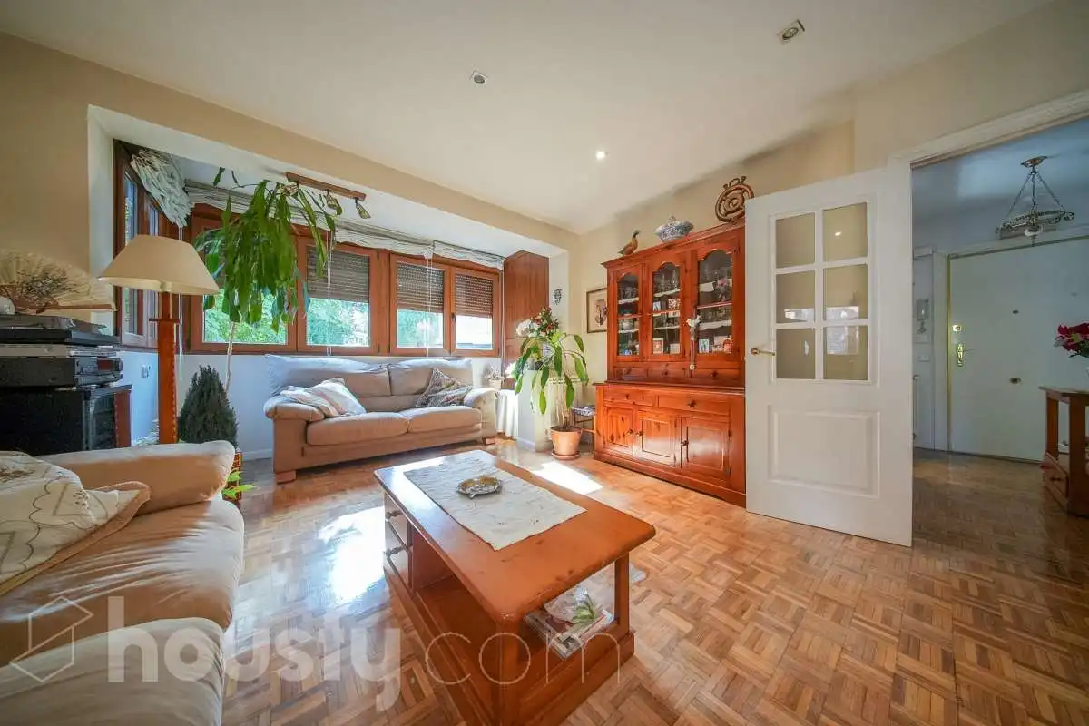 Sala d'estar de Pis en venda en Madrid amb Aire condicionat, Calefacció i Terrassa
