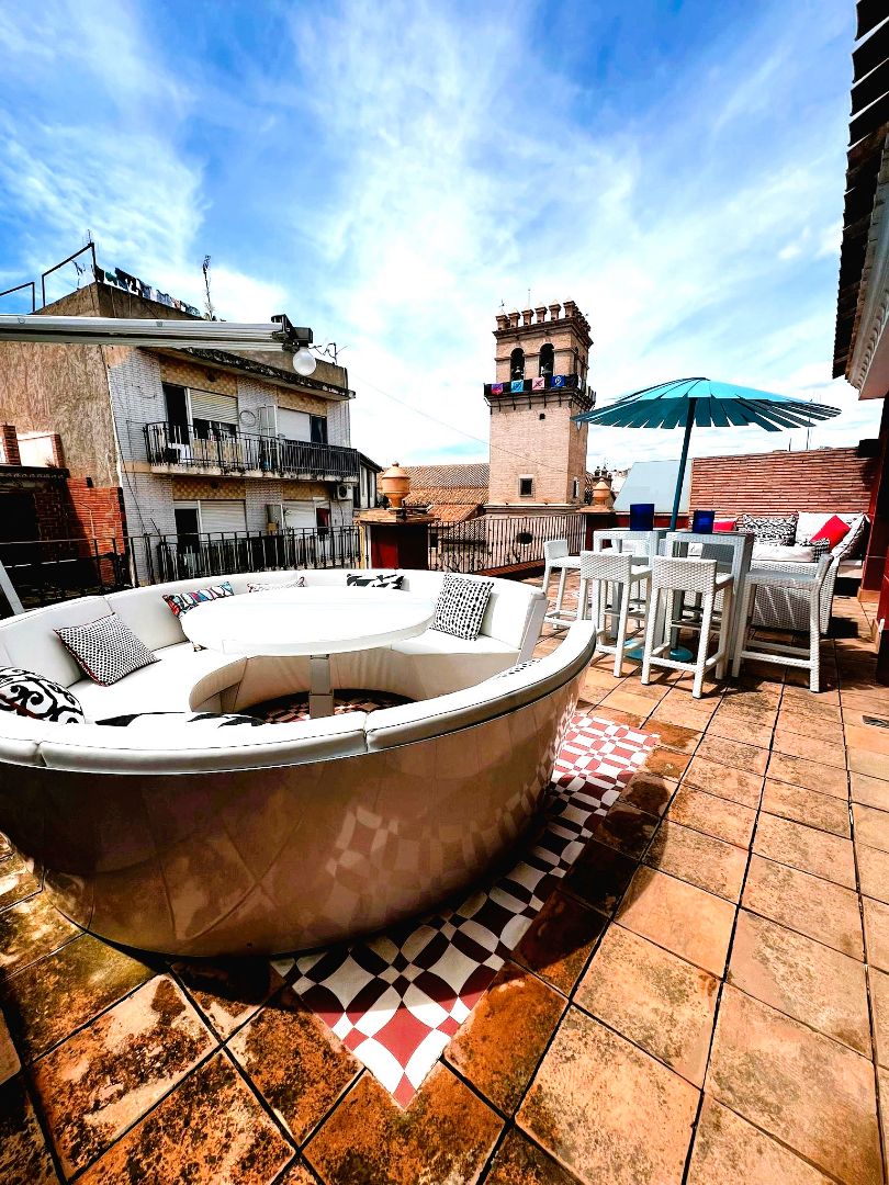 Terrace of Attic for sale in Totana  with Air Conditioner, Heating and Parquet flooring