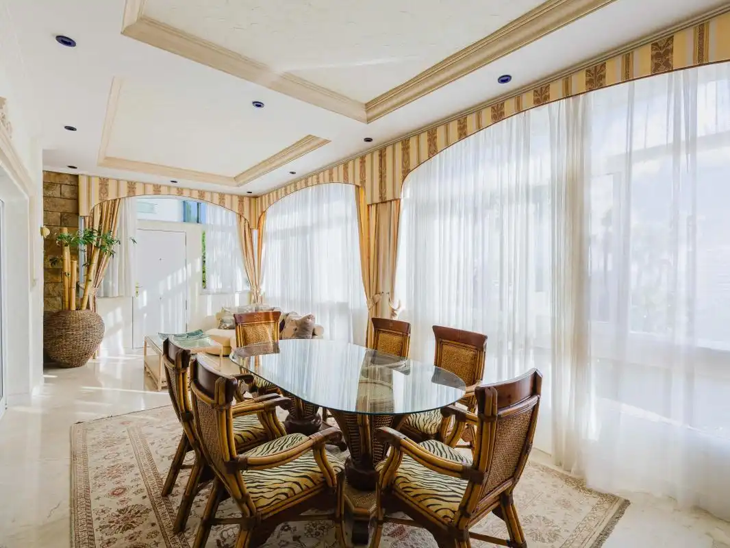 Comedor de Casa o chalet en venta en Benalmádena con Aire acondicionado, Calefacción y Jardín privado