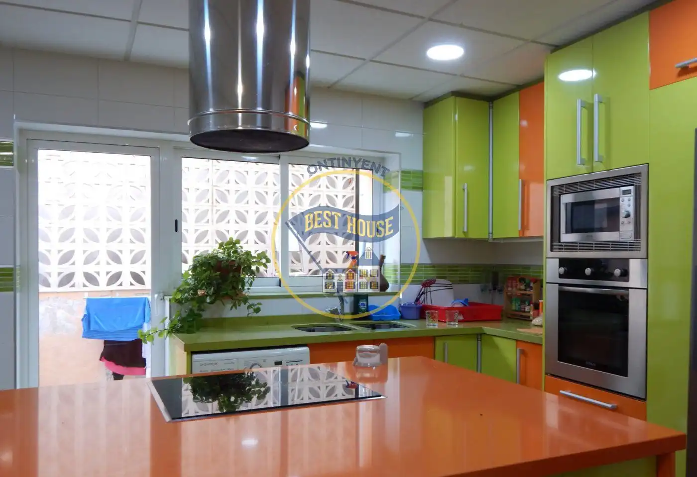 Kitchen of Houses for sale in Muro de Alcoy  with Air Conditioner, Heating and Terrace