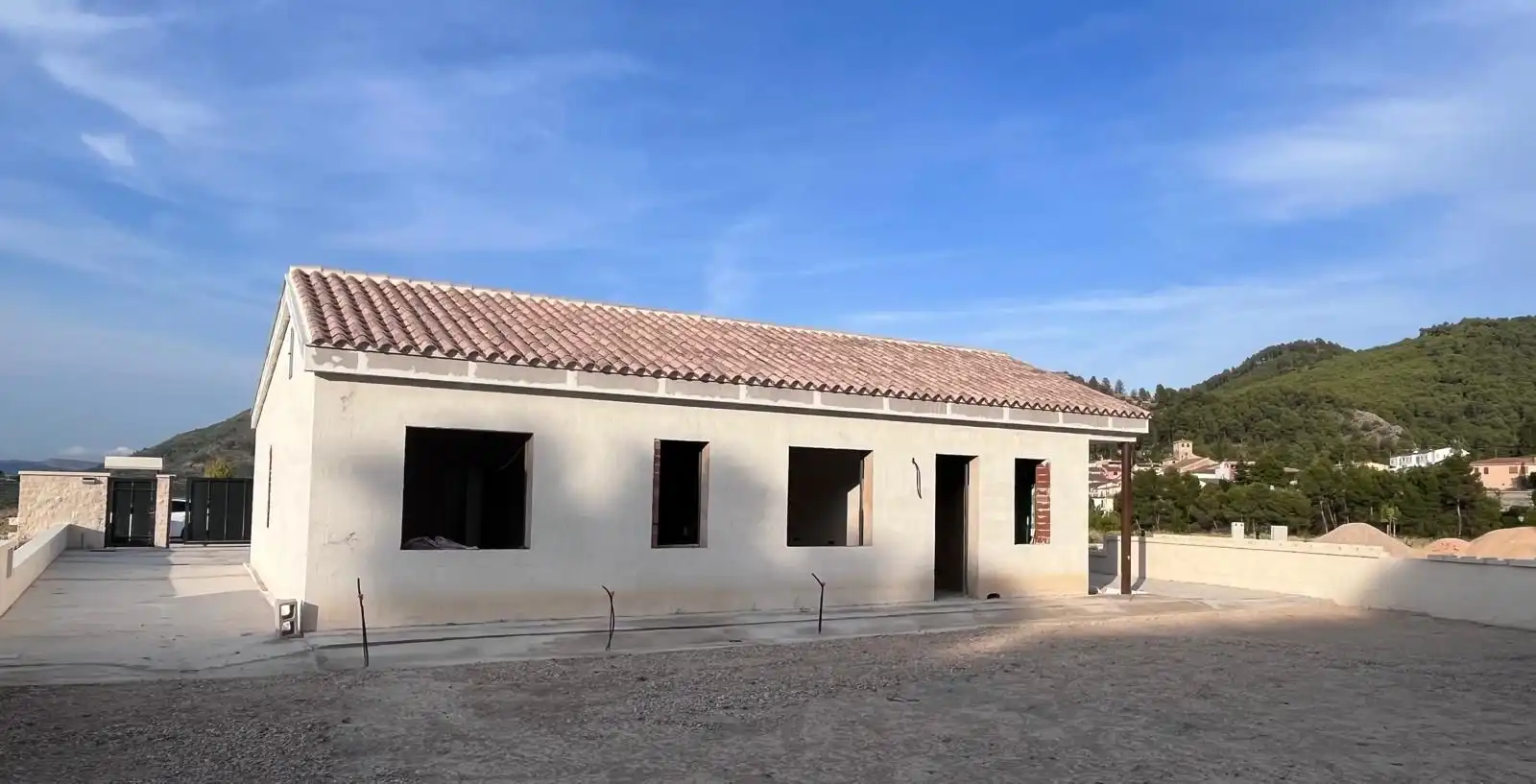 Vista exterior de Casa o xalet en venda en Penàguila