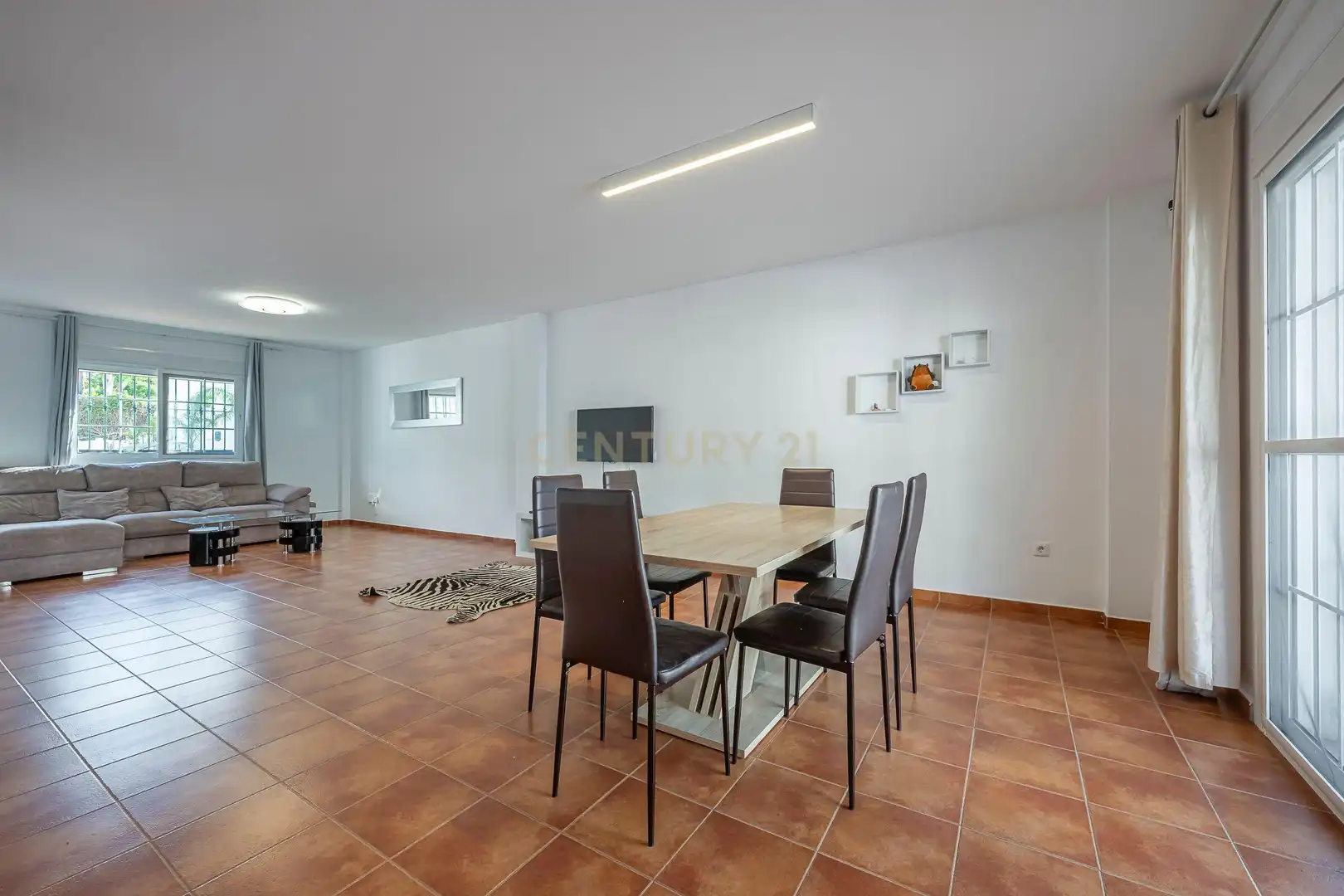 Wohnzimmer von Einfamilien-Reihenhaus zur Miete in San Pedro de Alcántara