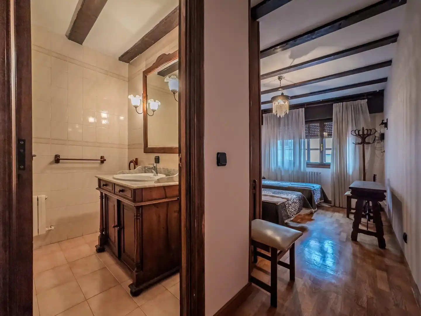 Bedroom of Country homes for sale in Briviesca  with Heating, Private garden and Terrace