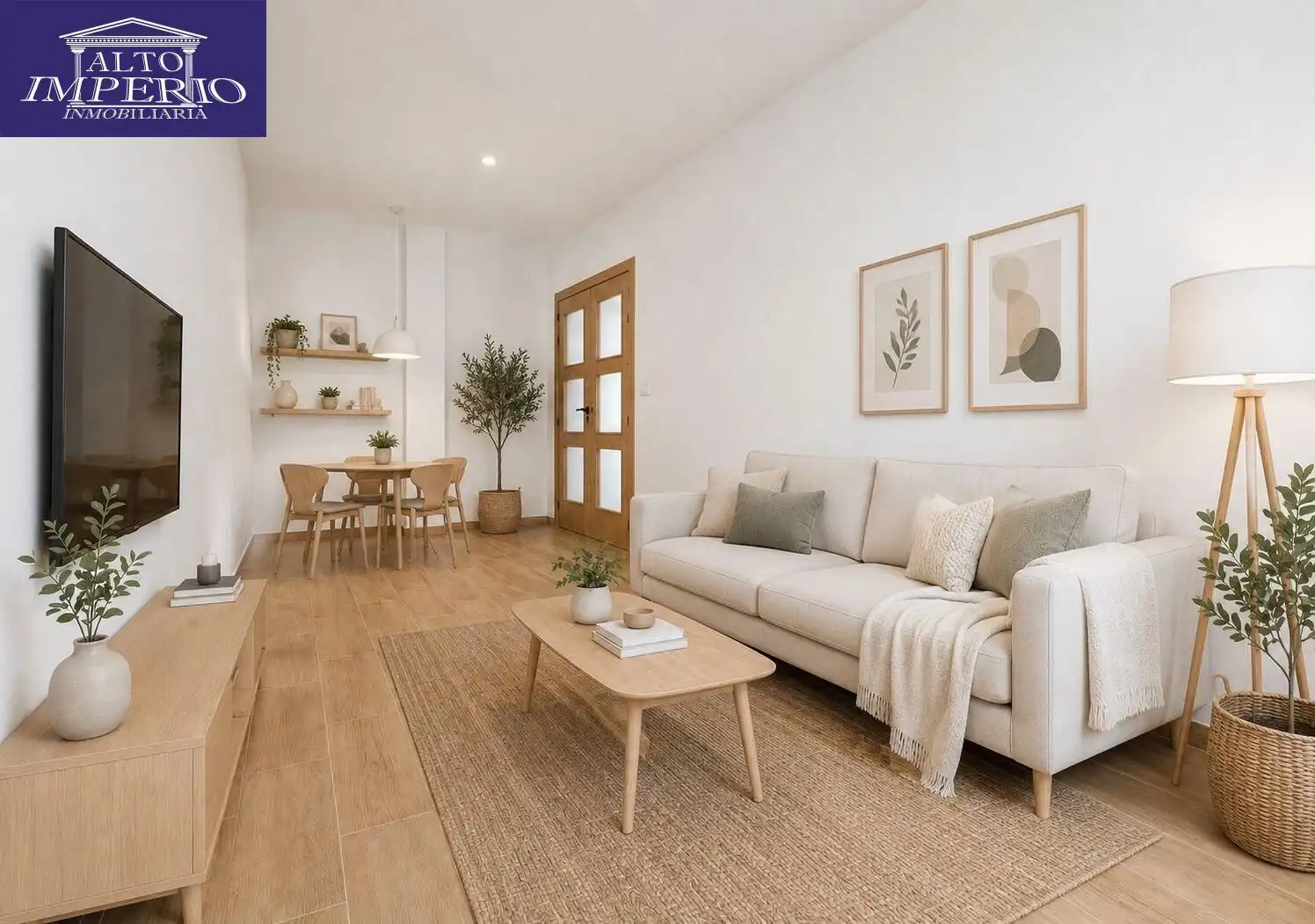 Sala de estar de Piso en venta en Churriana de la Vega