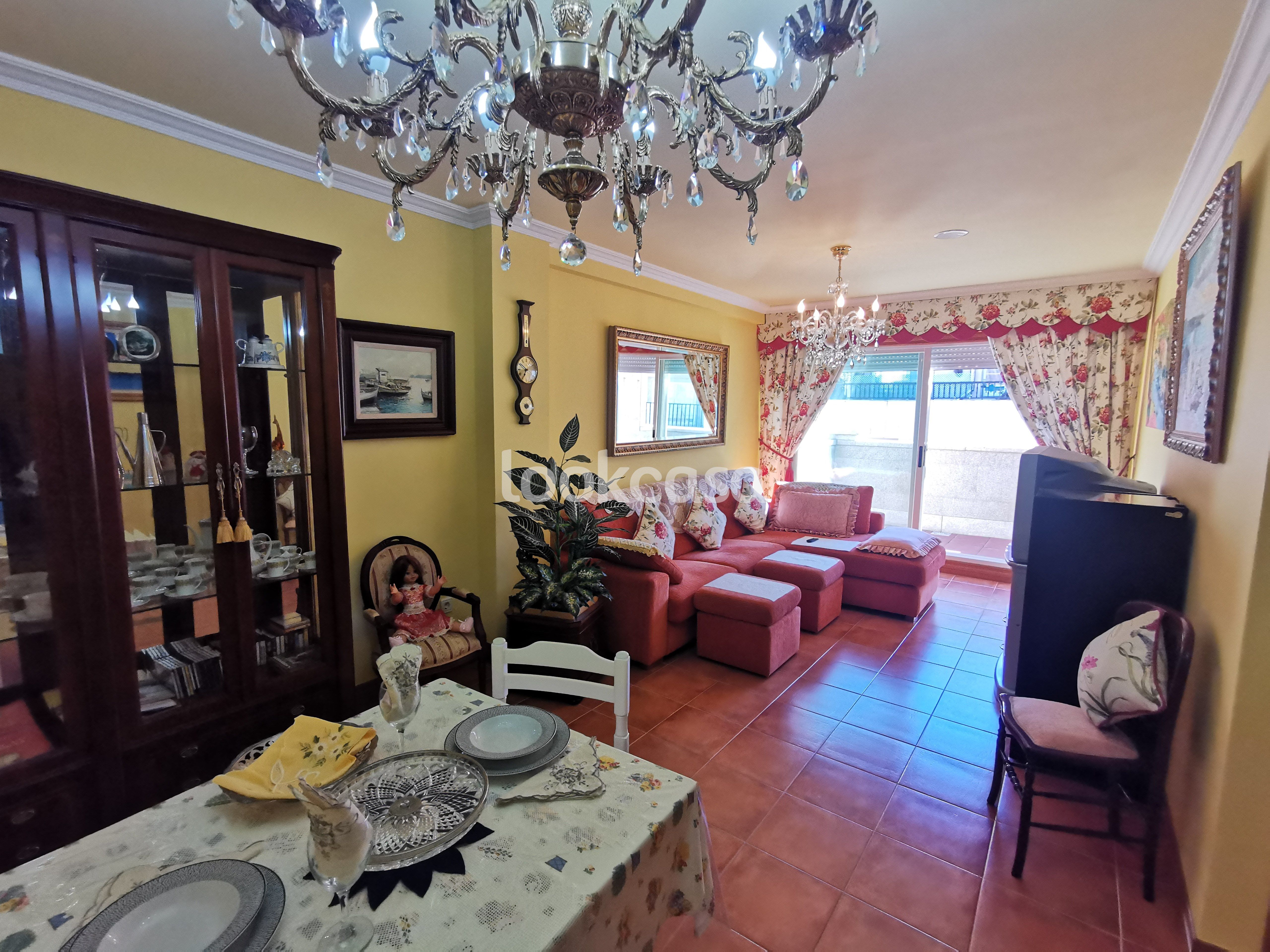 Living room of Attic for sale in Sanxenxo  with Heating, Terrace and Storage room