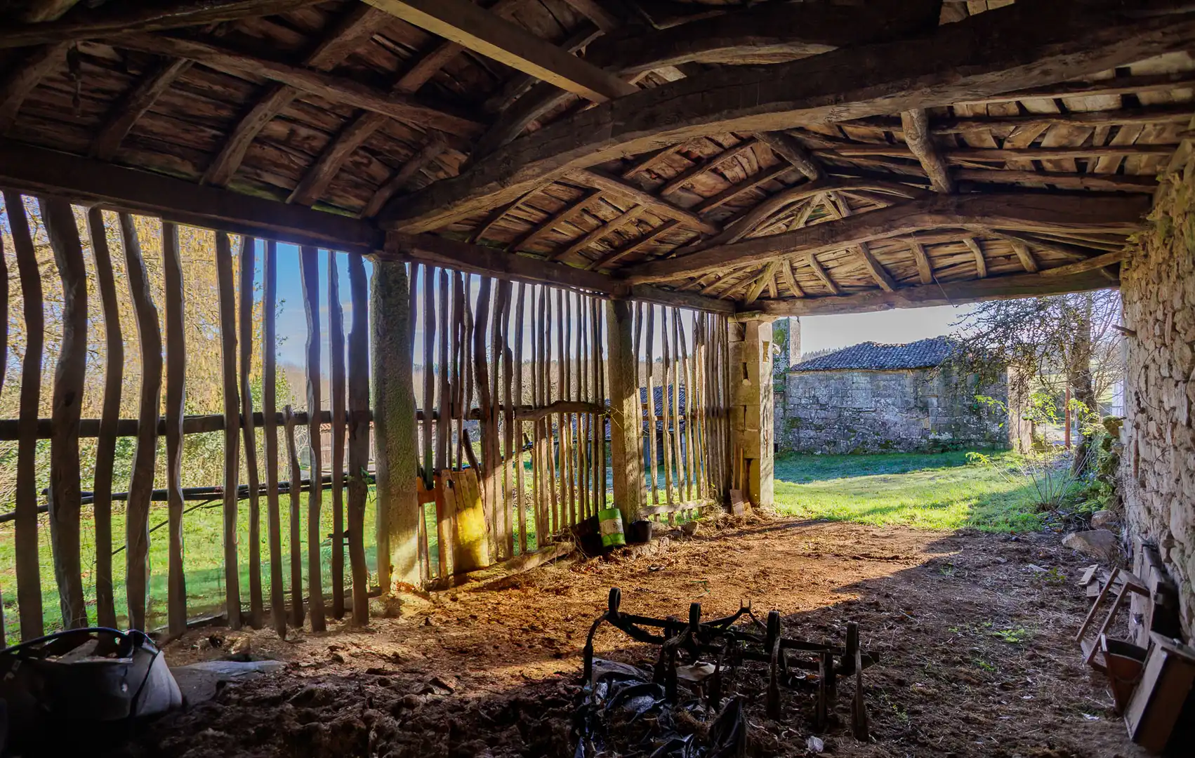 Jardín de Finca rústica en venta en Antas de Ulla