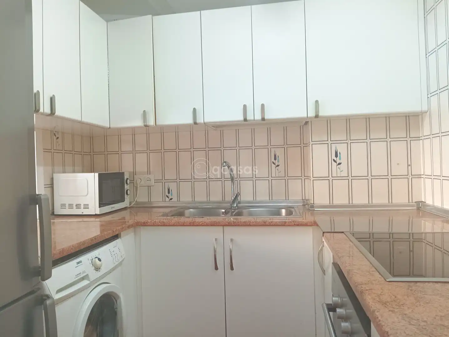 Cocina de Apartamento en venta en Benalmádena con Aire acondicionado, Amueblado y Horno