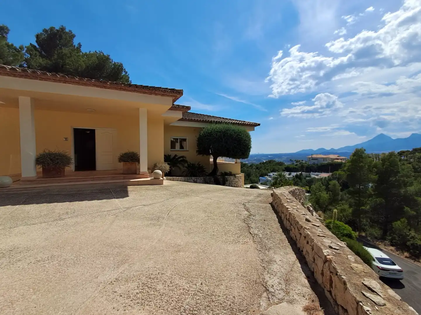Vista exterior de Casa o chalet en venta en Altea con Aire acondicionado, Calefacción y Jardín privado