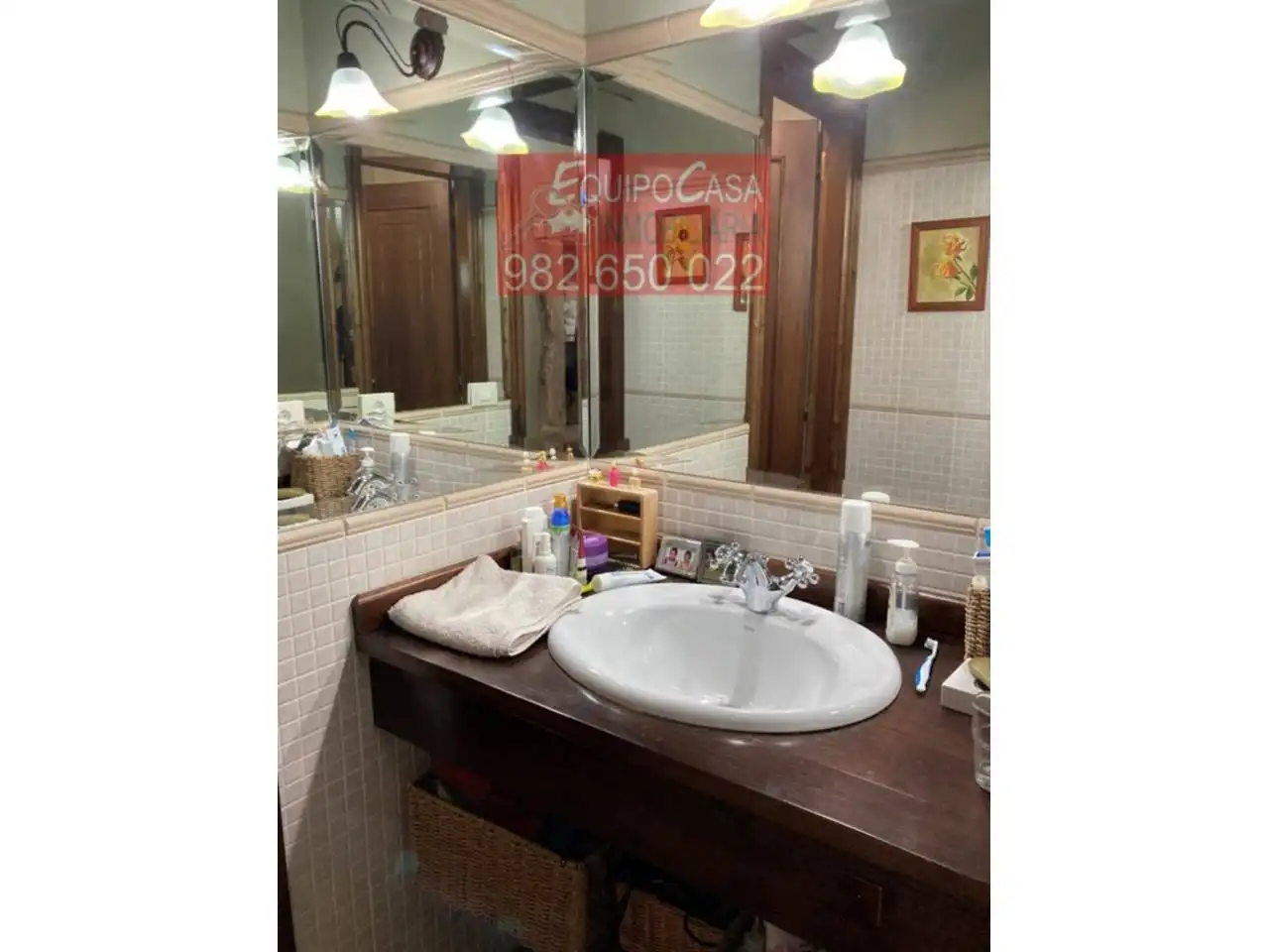 Baño de Casa o chalet en venta en Lugo con Calefacción, Jardín privado y Terraza