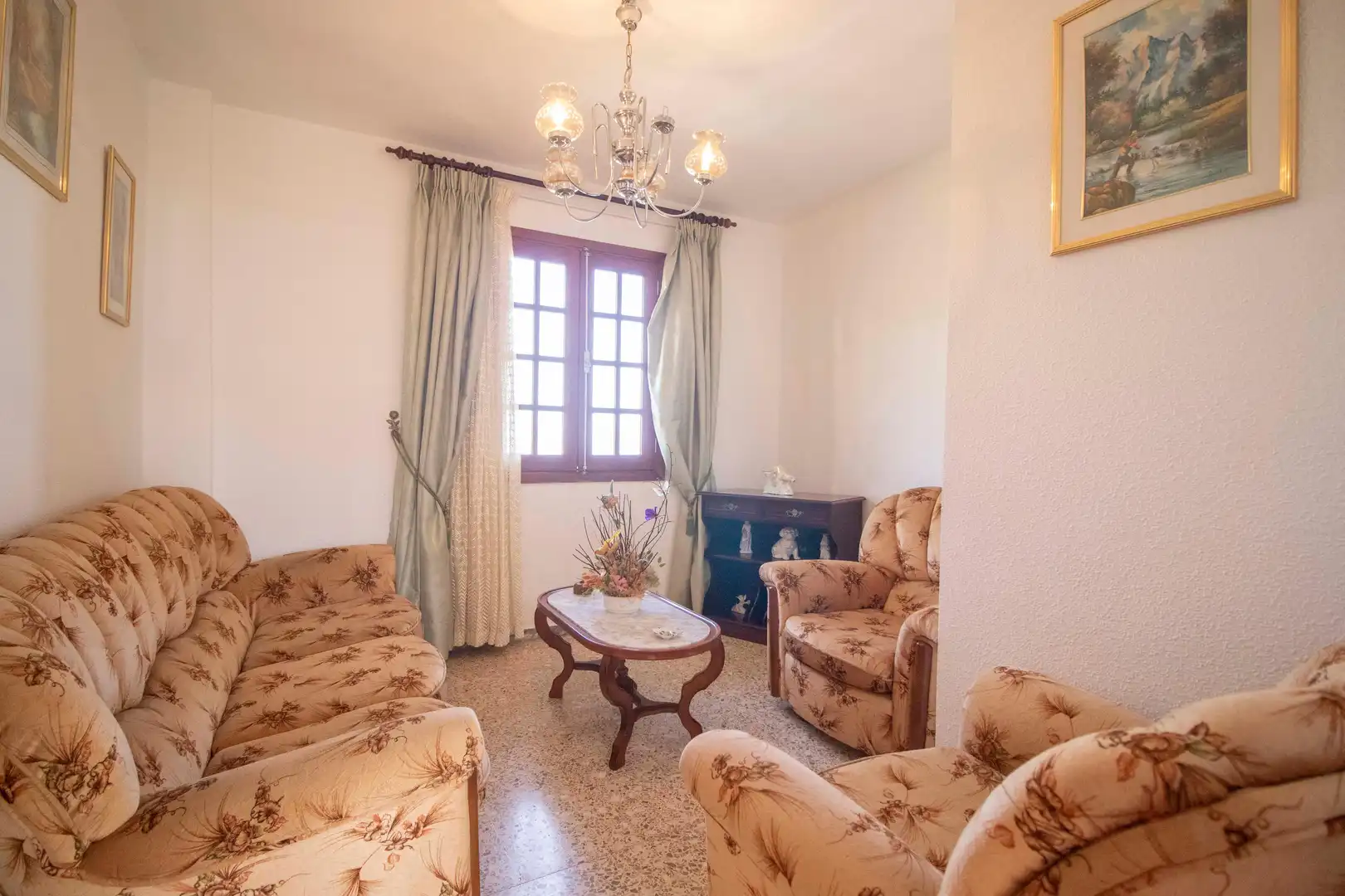 Sala de estar de Casa o chalet en venta en La Orotava con Jardín privado, Terraza y Trastero