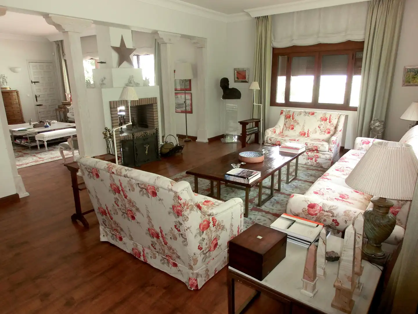 Sala d'estar de Casa o xalet en venda en Toledo amb Aire condicionat, Calefacció i Jardí privat