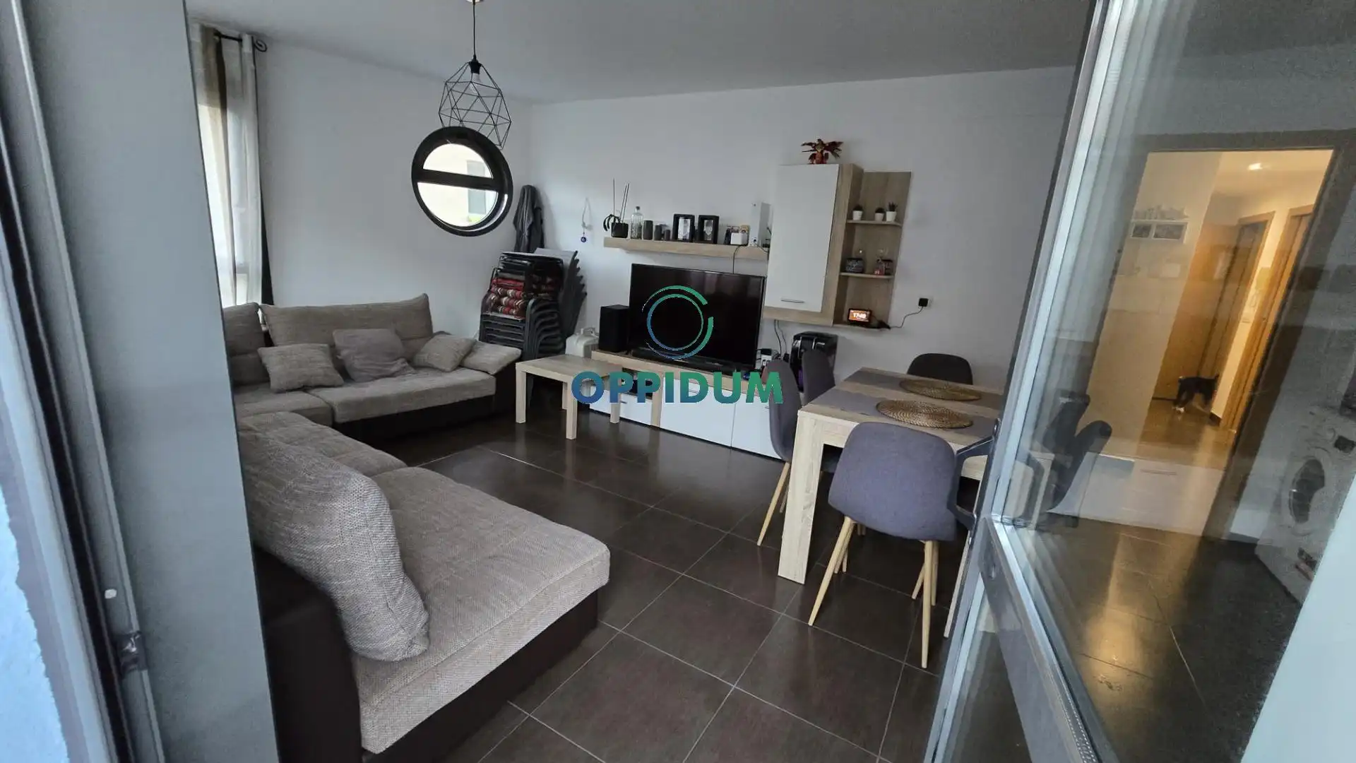 Living room of Flat for sale in Ares  with Heating, Private garden and Terrace