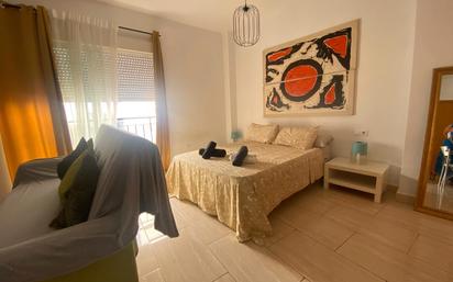 Dormitori de Loft de lloguer en Málaga Capital amb Aire condicionat i Moblat
