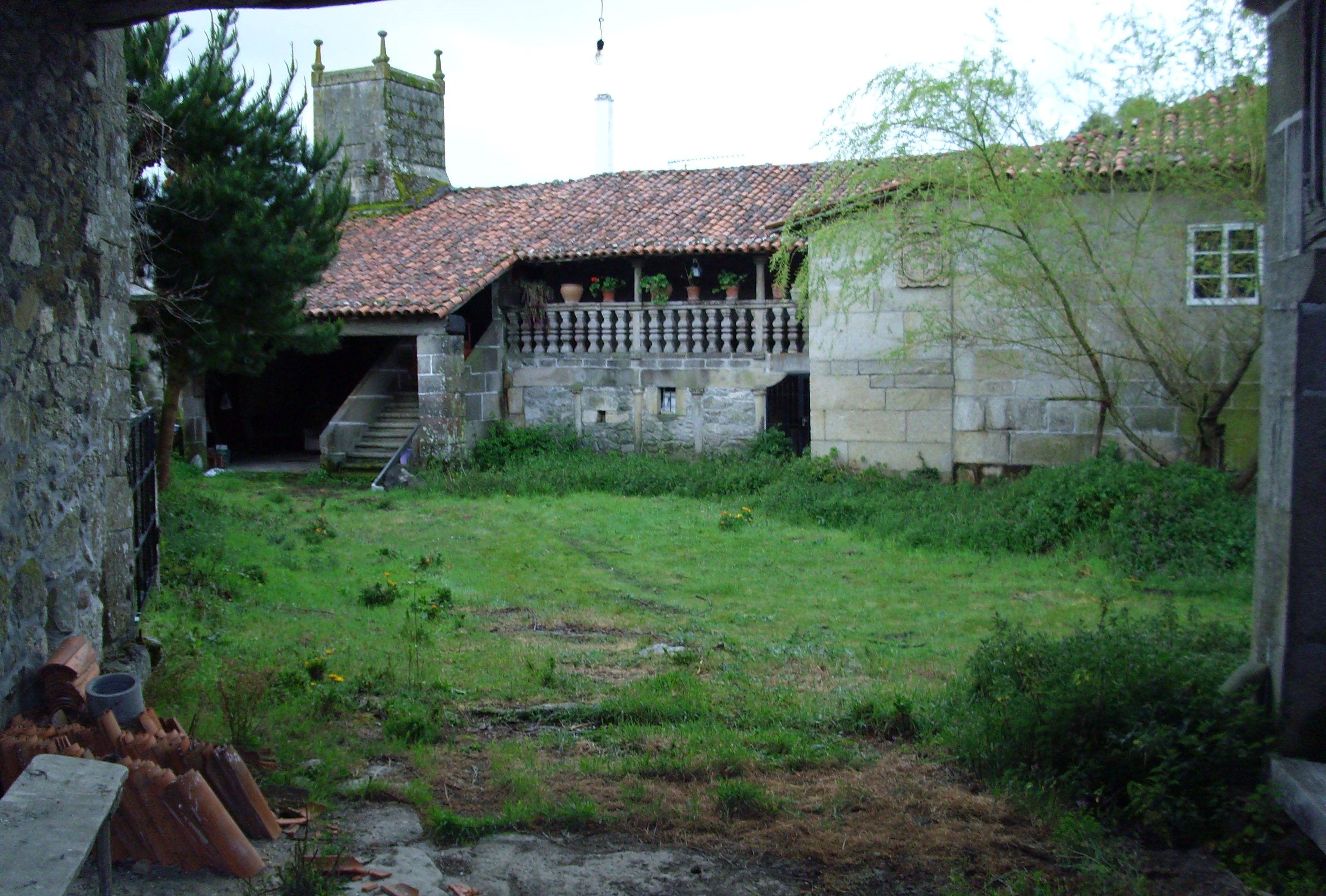 Exterior view of House or chalet for sale in Palas de Rei  with Private garden, Terrace and Furnished