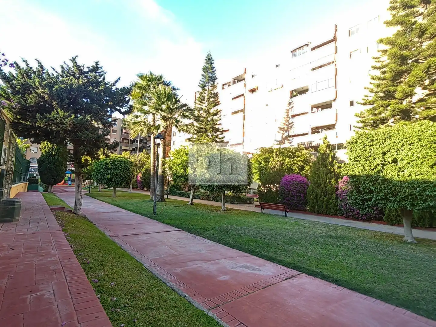 Exterior view of Flat for sale in Málaga  with Air Conditioner, Private garden and Terrace
