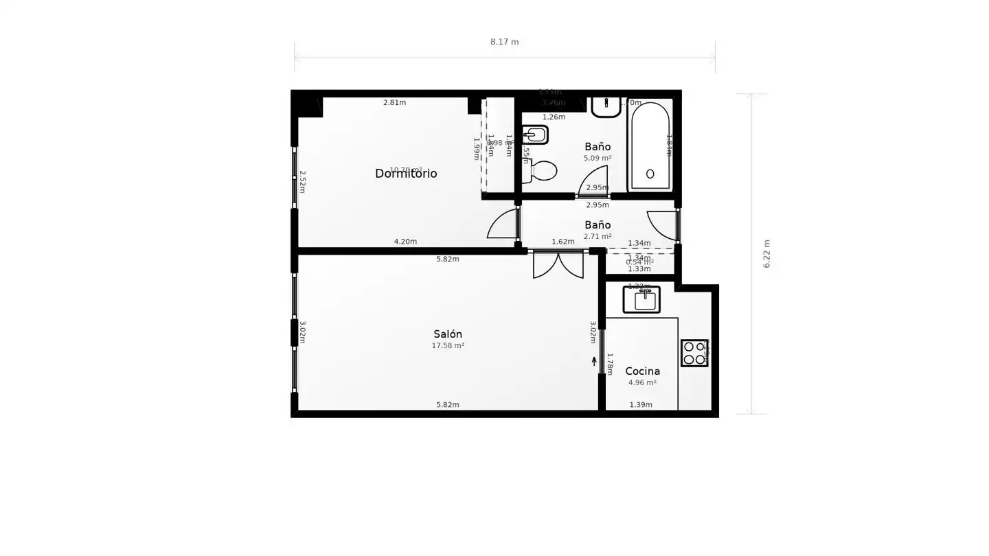 Piso en venta en Madrid con Aire acondicionado, Calefacción y Trastero