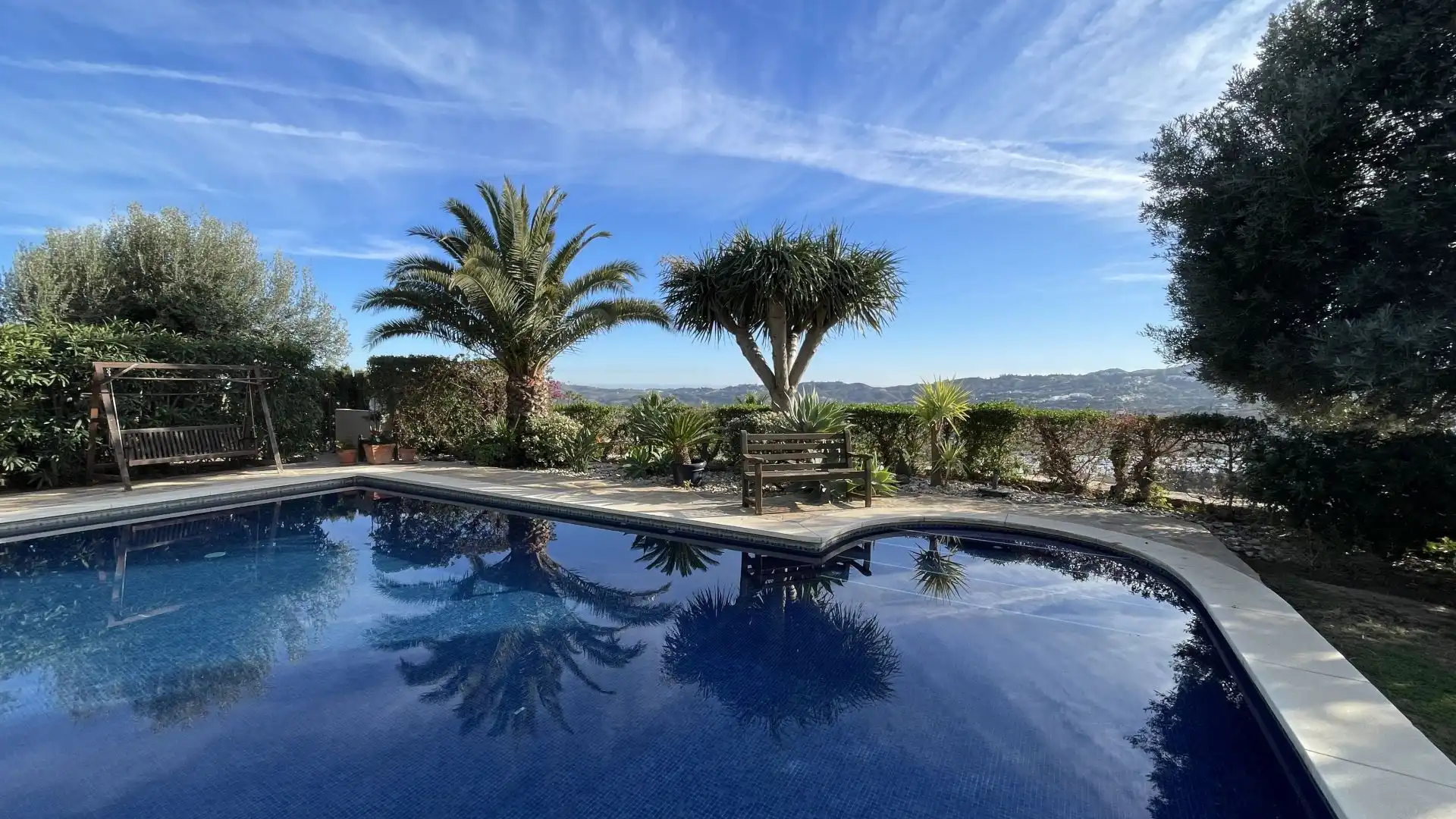 Piscina de Finca rústica en venda en Mijas amb Aire condicionat, Traster i Piscina