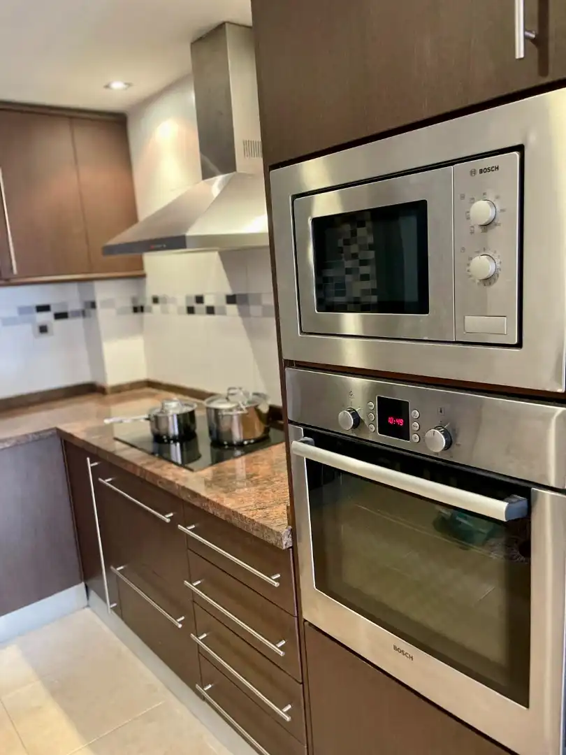 Cocina de Piso de alquiler en Vila-real con Calefacción, Parquet y Trastero