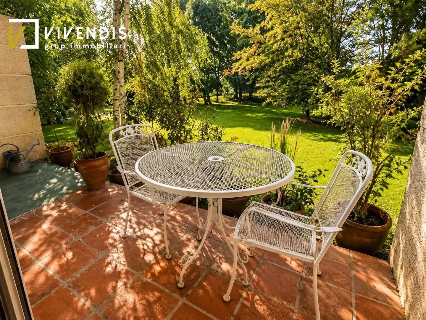 Terrassa de Casa o xalet en venda en Lleida amb Aire condicionat, Calefacció i Jardí privat