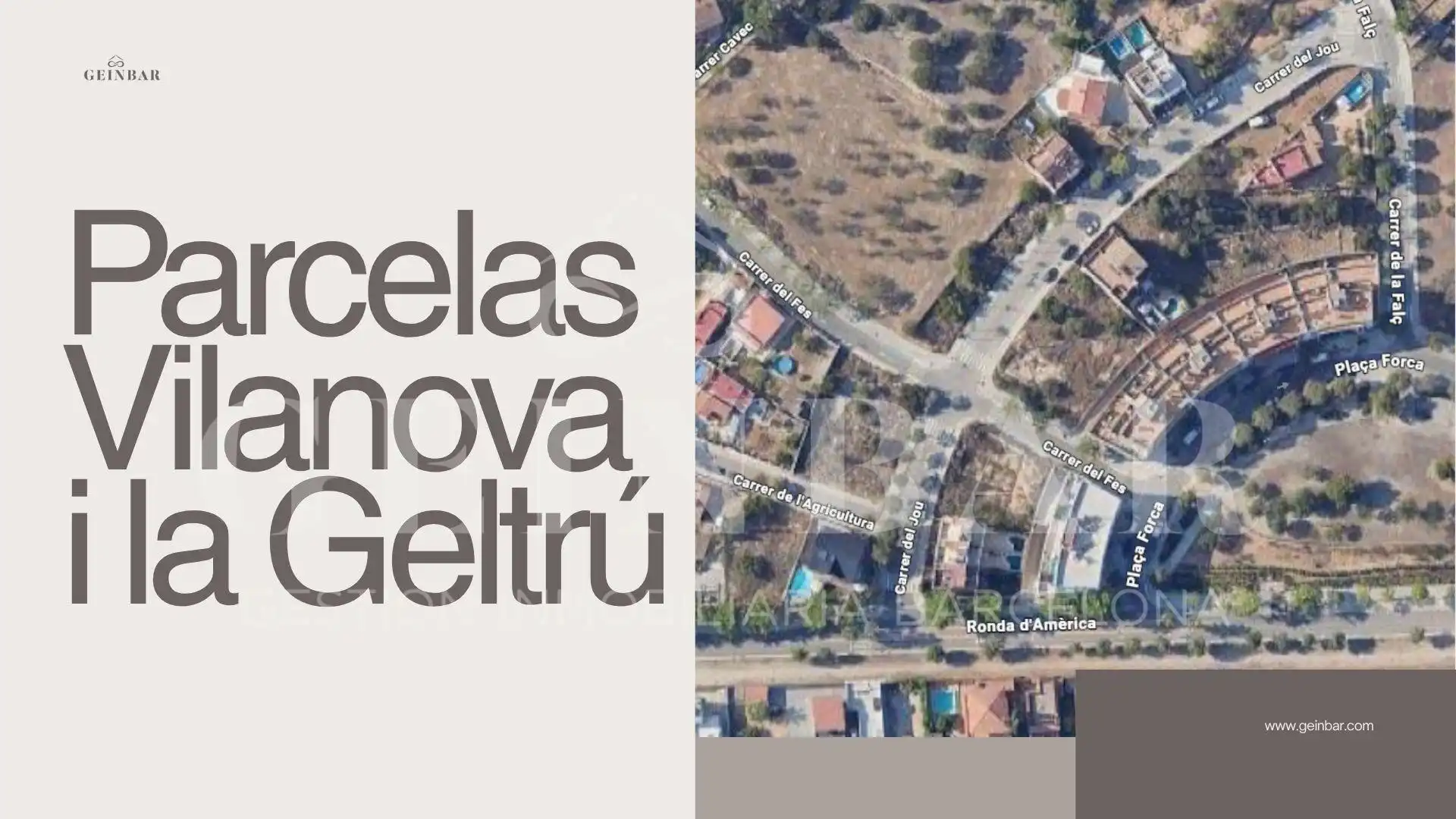 Wohnbaugrundstück zum Verkauf in Carrer JOU