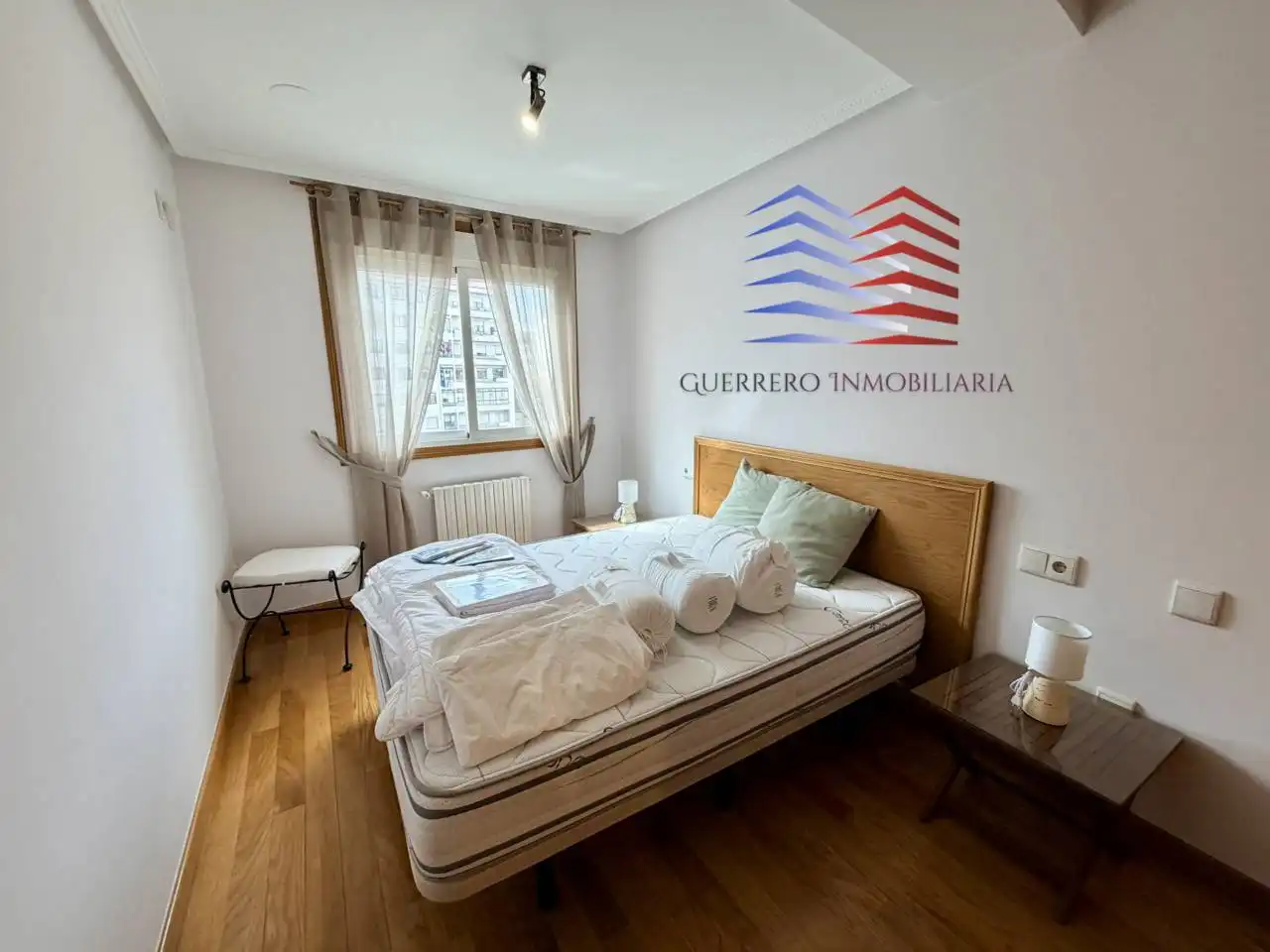 Exterior view of Apartments for rent in Ourense Capital   with Heating, Parquet flooring and Storage room