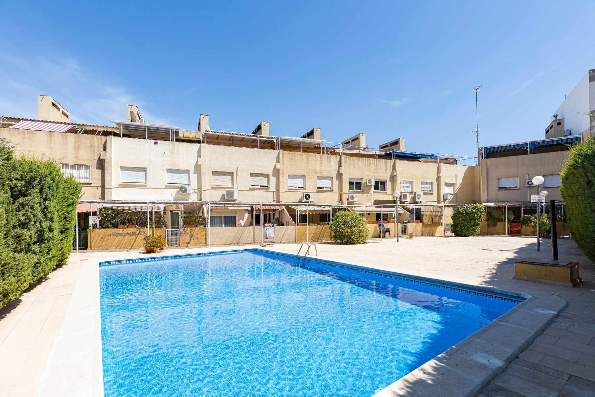 Swimming pool of Duplex for sale in  Murcia Capital  with Heating, Terrace and Balcony