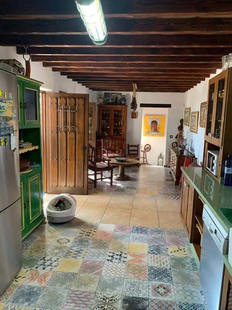 Cocina de Casa o chalet en venta en Torrox con Jardín privado, Terraza y Piscina
