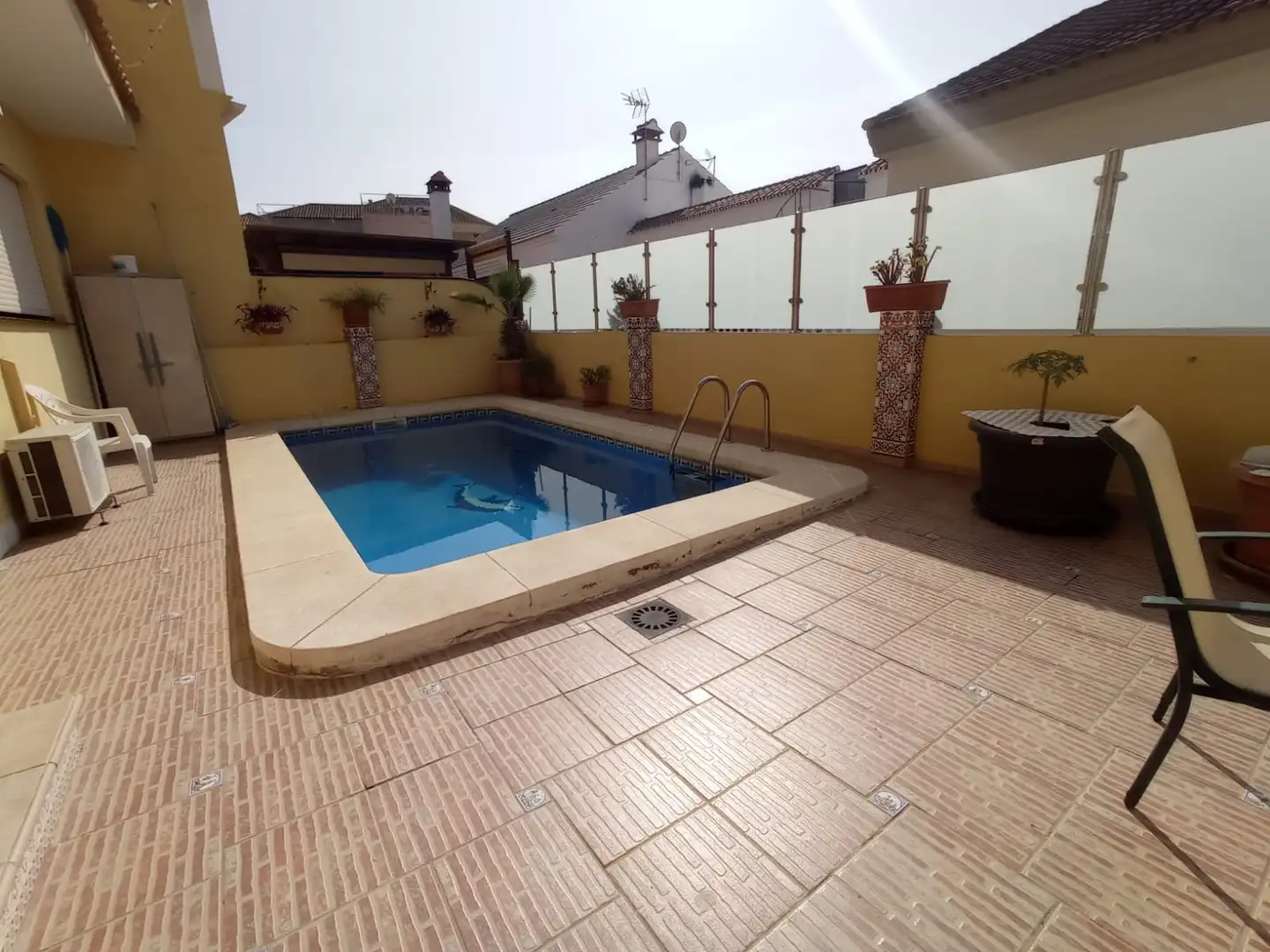 Piscina de Casa o chalet de alquiler en Fuengirola con Aire acondicionado, Calefacción y Jardín privado