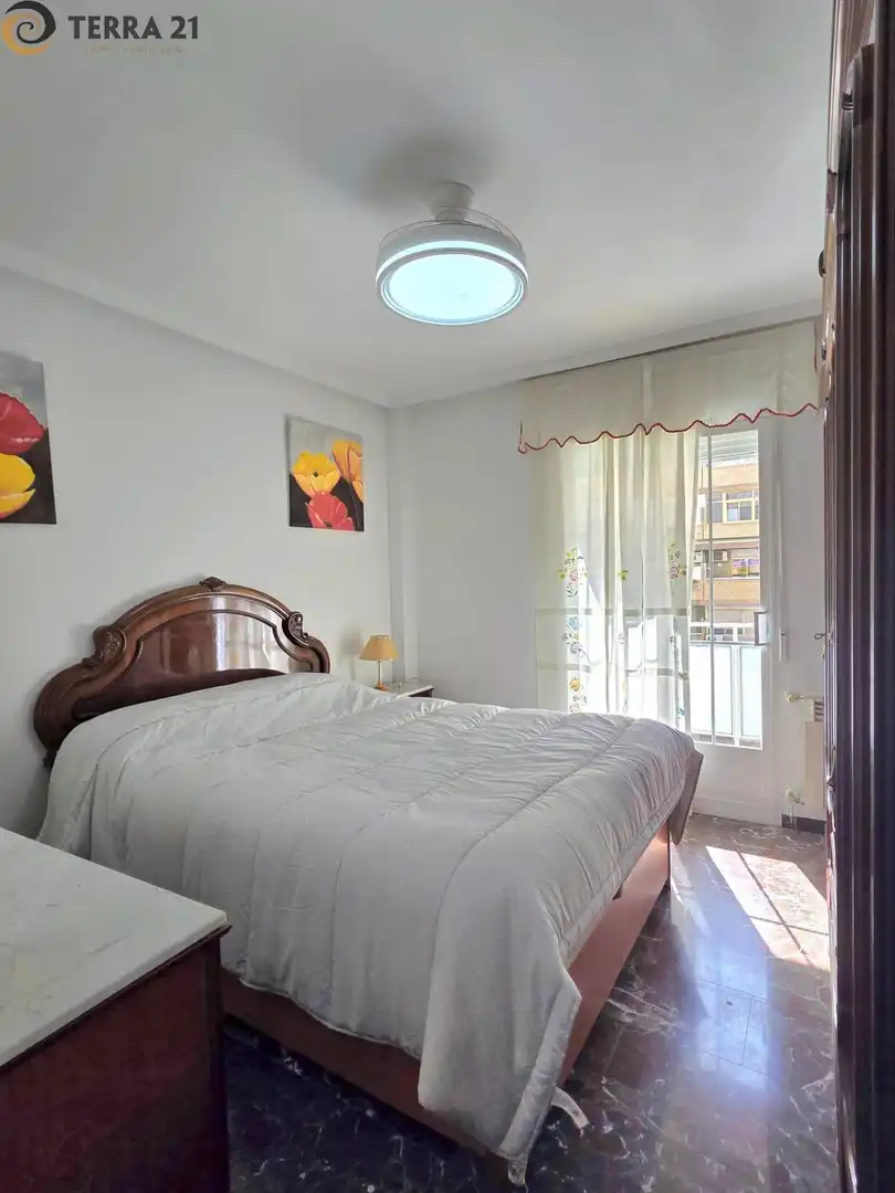 Schlafzimmer von Wohnung zur untervermieten in Jaén mit Klimaanlage, Heizung und Terrasse