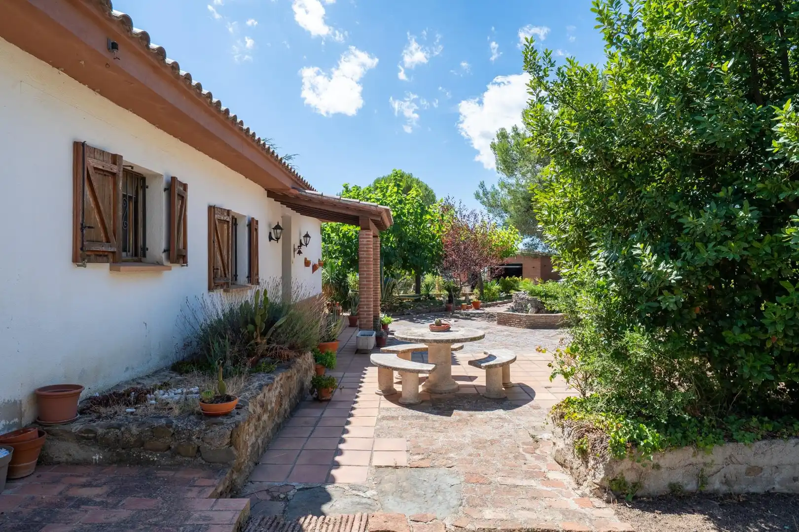 Terrassa de Casa o xalet en venda en Figuerola del Camp amb Calefacció, Jardí privat i Terrassa