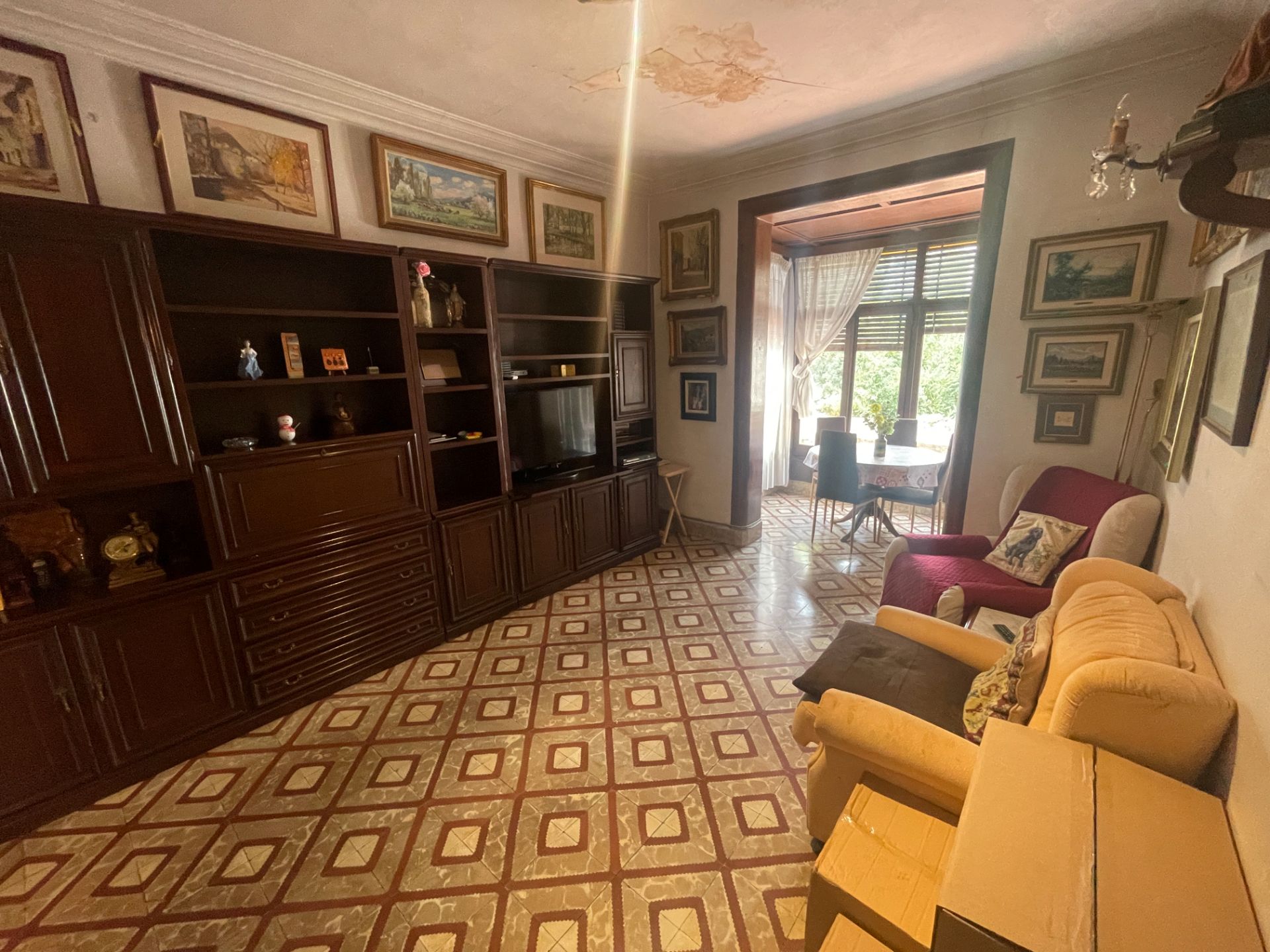 Living room of Flat for sale in Olot  with Terrace and Balcony