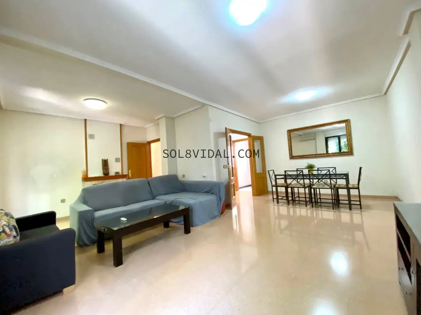 Wohnzimmer von Wohnung zur Miete in Orihuela mit Möbliert und Balkon