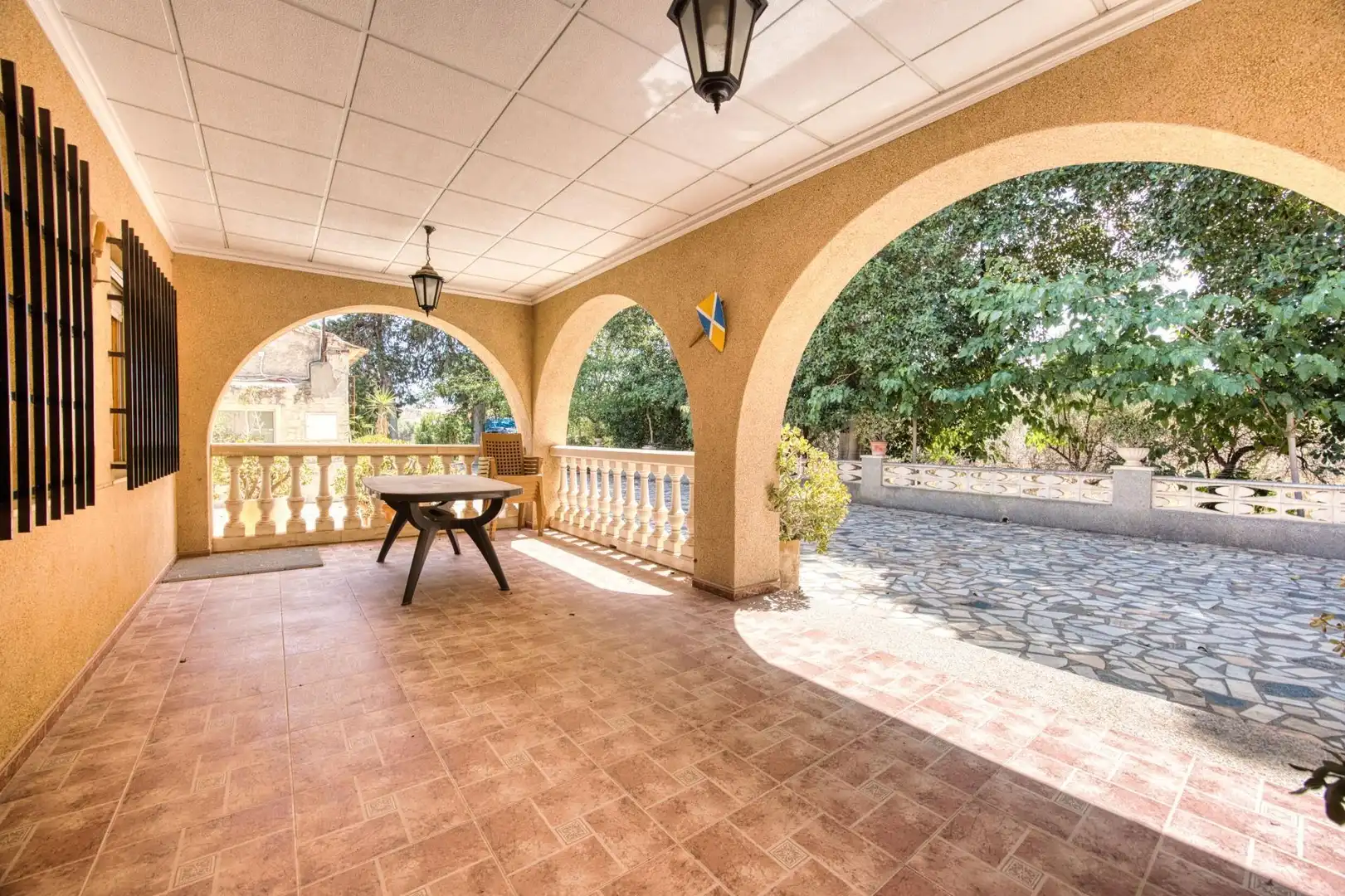 Terraza de Casa o chalet en venta en Mutxamel con Aire acondicionado, Calefacción y Jardín privado