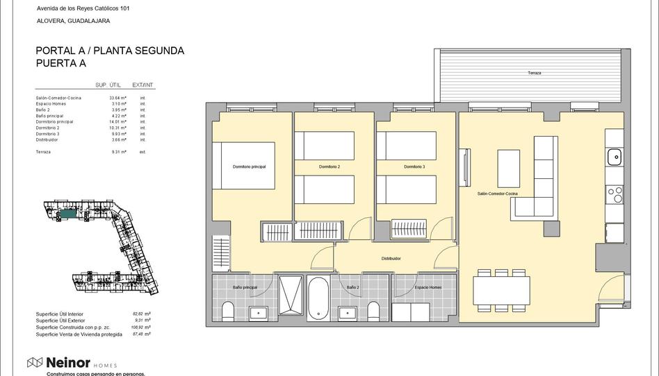 Photo 1 of Flat for sale in   Avenida Camino las Fuentes, Alovera, Guadalajara