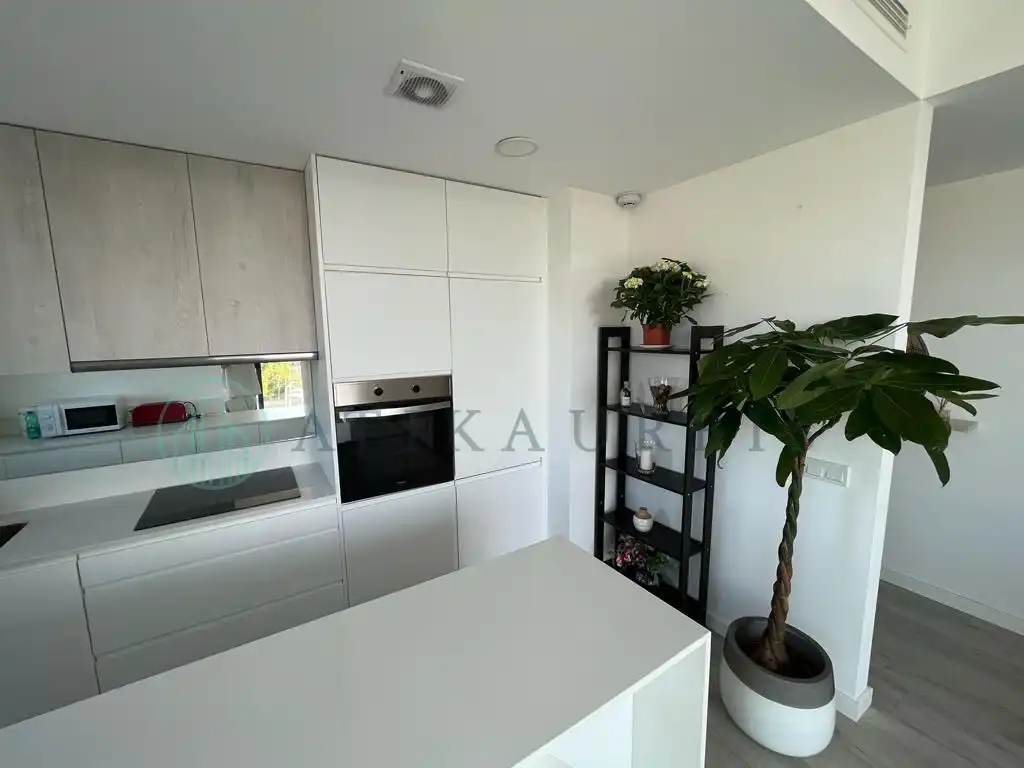 Cocina de Ático de alquiler en Málaga con Aire acondicionado, Terraza y Piscina