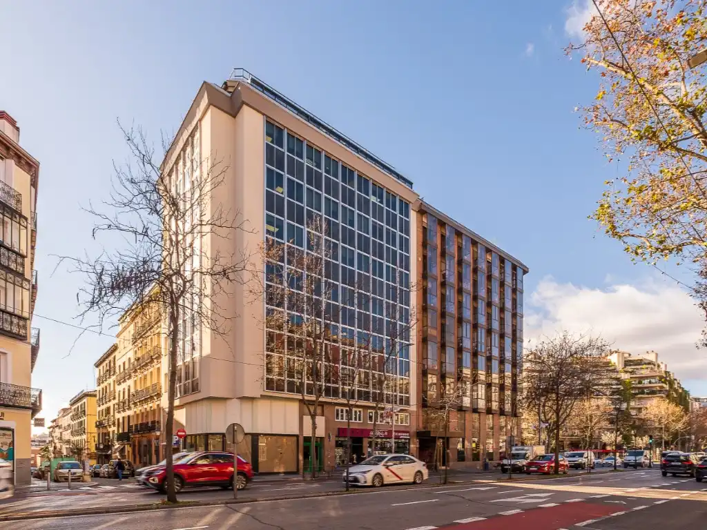 Außenansicht von Büro zur Miete in Madrid