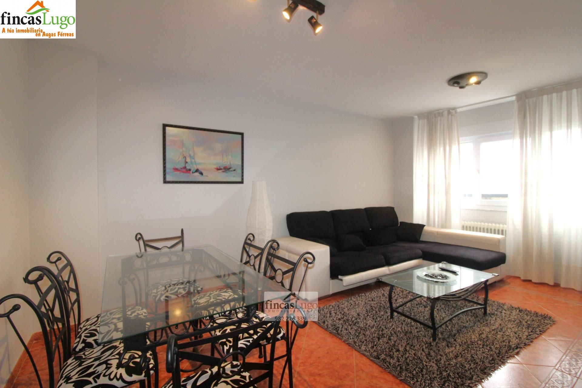 Living room of Duplex to rent in Lugo Capital  with Heating, Terrace and Storage room