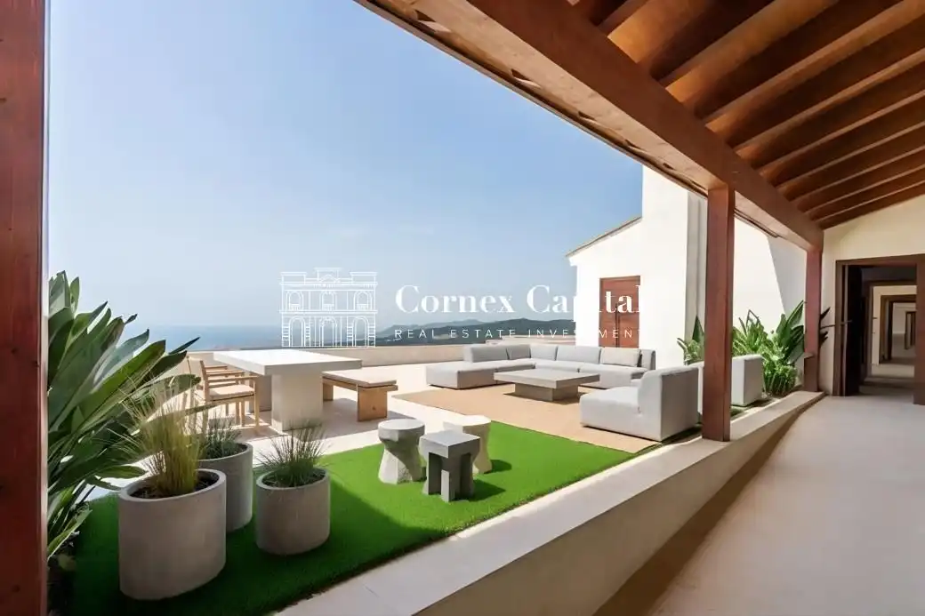 Terrace of Houses for sale in Sant Andreu de Llavaneres  with Air Conditioner, Heating and Private garden